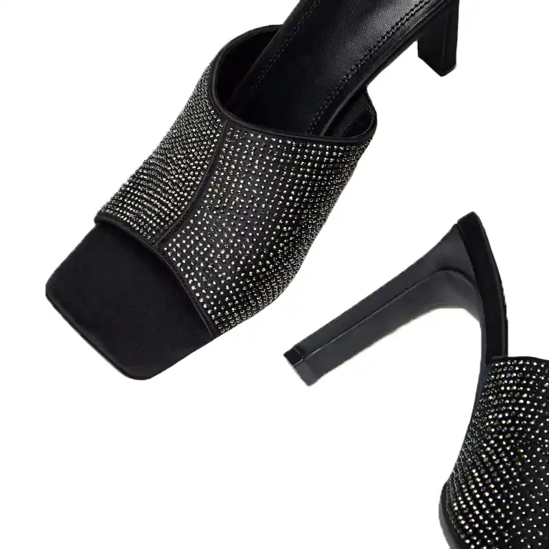 صندل زنانه مکس مدل Embellished Stiletto