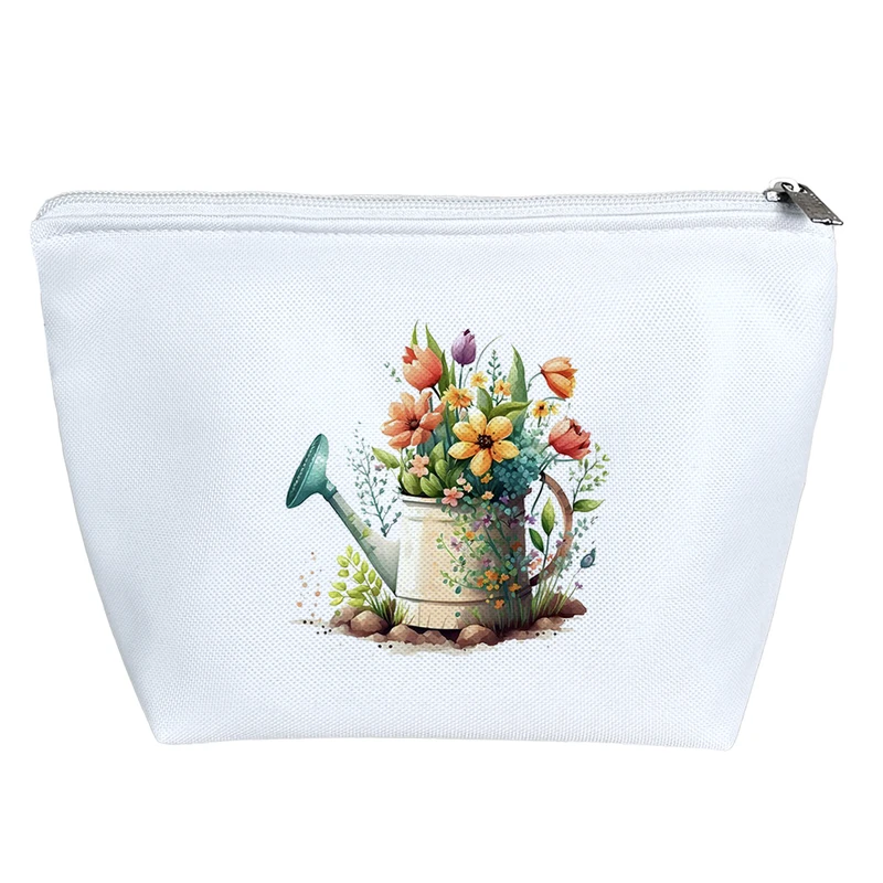 کیف لوازم آرایش دخترانه خندالو مدل گل و آبپاش کد H186