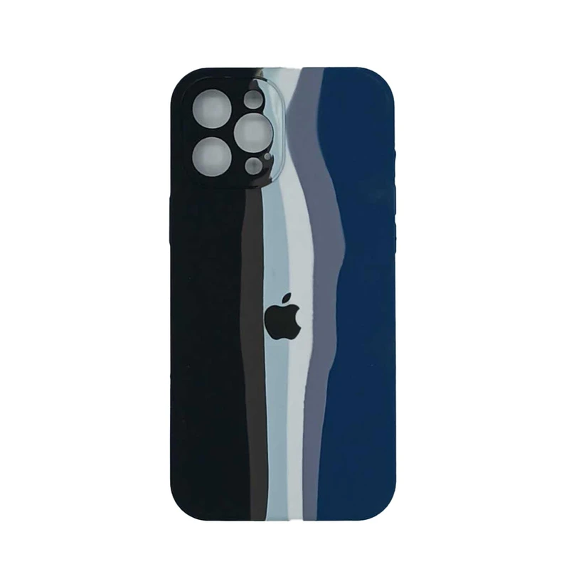 کاور مدل سیلیکونی طرح آبرنگی مناسب برای گوشی موبایل اپل iphone 12 pro max