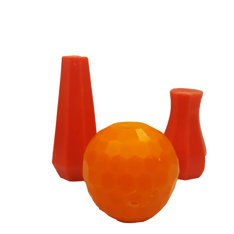 شمع دست ساز مدل box-19 مجموعه 3 عددی