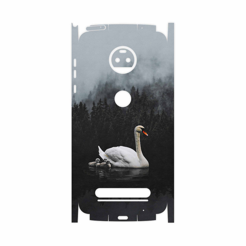 برچسب پوششی ماهوت مدل Swan Lake-FullSkin مناسب برای گوشی موبایل موتورولا Moto Z2 Force