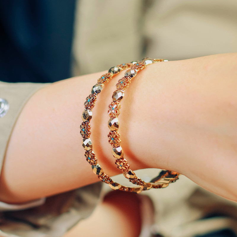 النگو طلا 18 عیار زنانه زرالتون مدل فیروزه کد 1