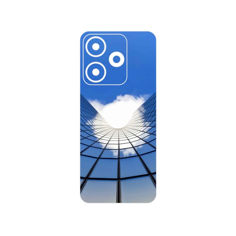 برچسب پوششی ماهوت مدل Glass skyscraper مناسب برای گوشی موبایل شیائومی Redmi 13x