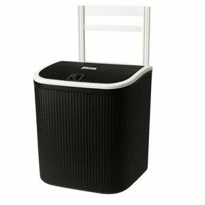 سطل زباله کابینتی ابتکار مدل گرافیکی گنجایش 7.5 لیتر