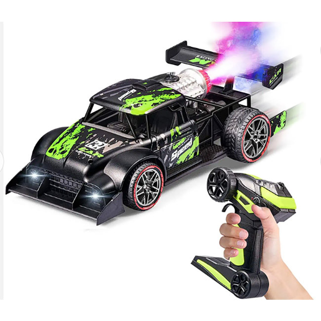 ماشین بازی کنترلی مدل مسابقه ای فلزی طرح دودزا دسته خلبانی کد 528