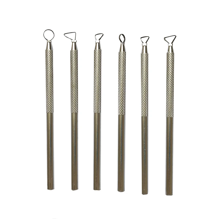 ابزار سفالگری کد HT01 مجموعه 6 عددی