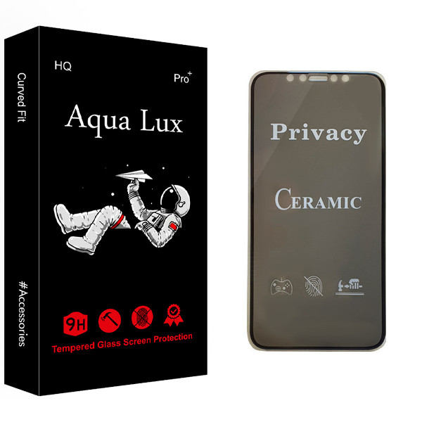 محافظ صفحه نمایش آکوا لاکس مدل +Pro مناسب برای گوشی موبایل اپل iPhone XR
