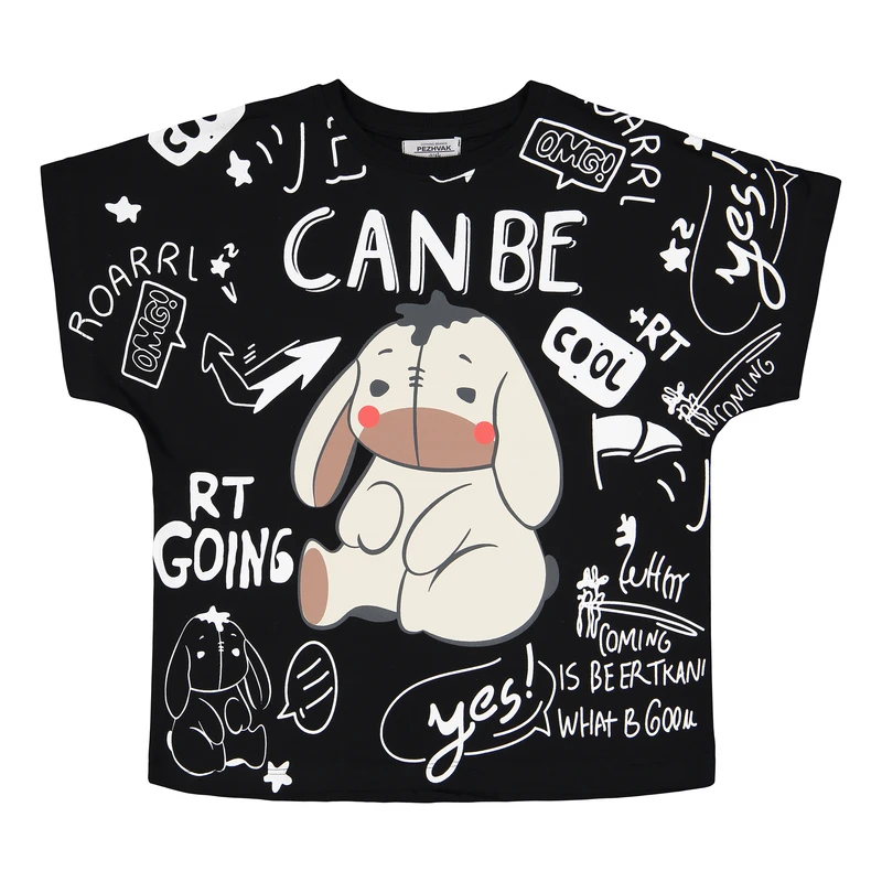 تی شرت بچگانه پژواک مدل گاوی کد 3002m