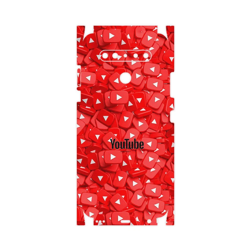 برچسب پوششی ماهوت مدل Youtube-FullSkin مناسب برای گوشی موبایل ال جی K41s