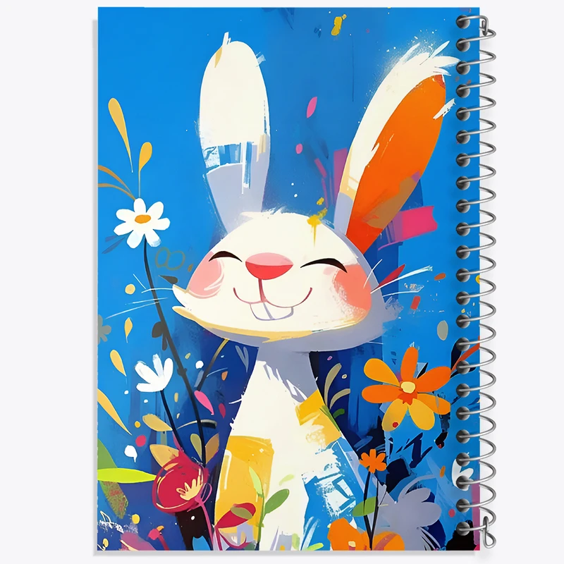 دفتر لیست خرید 50 برگ خندالو طرح خرگوش بامزه کد N5785