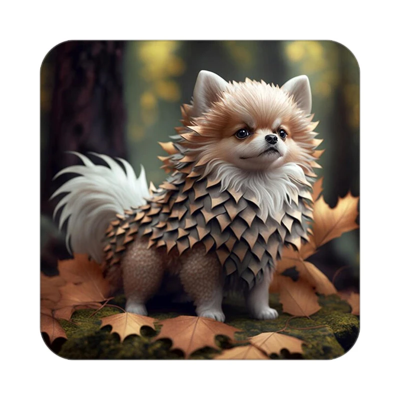 زیر لیوانی کاکتی طرح حیوانات کارتونی مدل mp28791