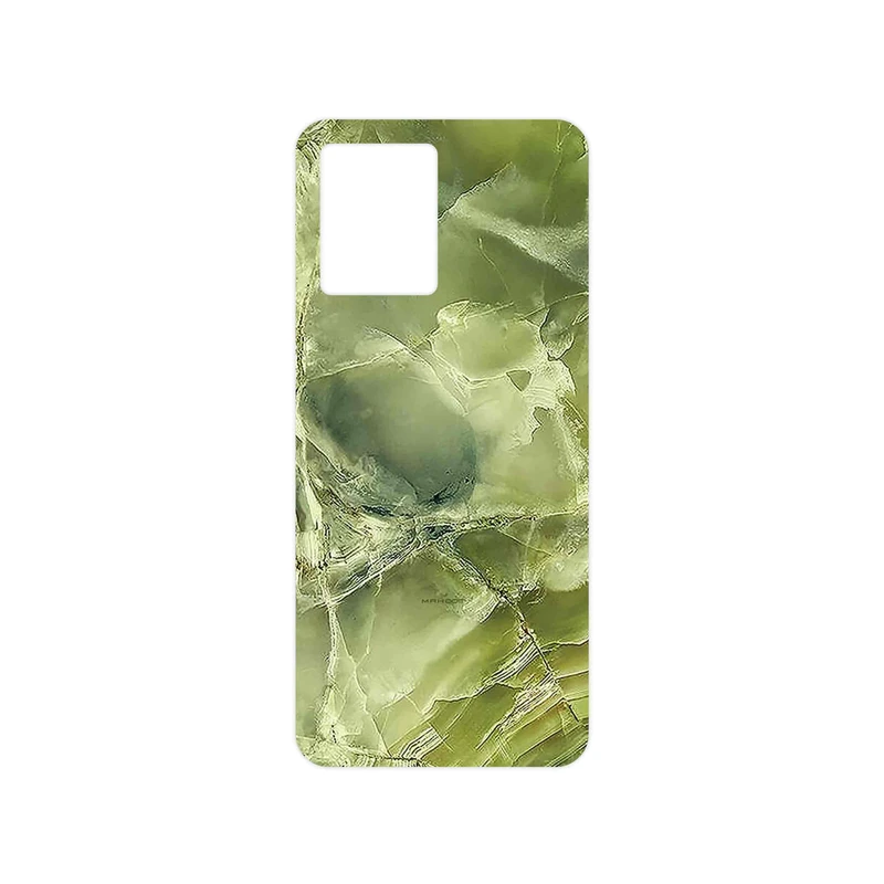 برچسب پوششی ماهوت مدل Green_Crystal_Marble مناسب برای گوشی موبایل اپو Reno 8 4G