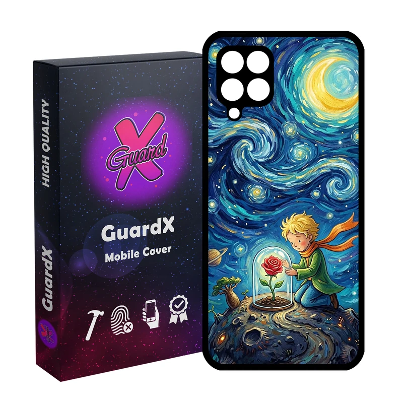 کاور گارد ایکس طرح شازده کوچولو مدل 10913 مناسب برای گوشی موبایل سامسونگ Galaxy A12/M12/F12