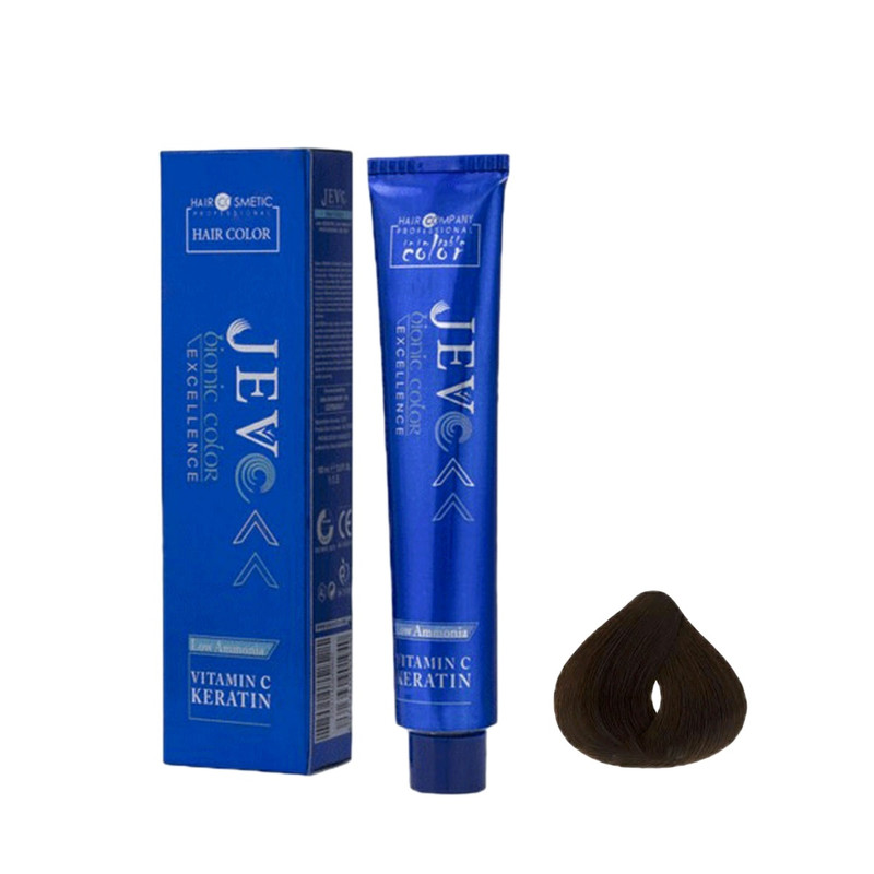 رنگ مو جوو مدل Excellence شماره 5.00 حجم 100 میلی لیتر رنگ قهوه ای روشن