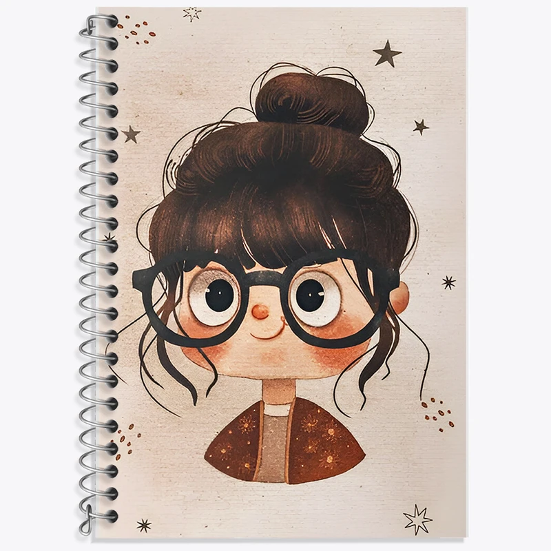 دفتر نت موسیقی 50 برگ خندالو طرح دخترانه کد F7662