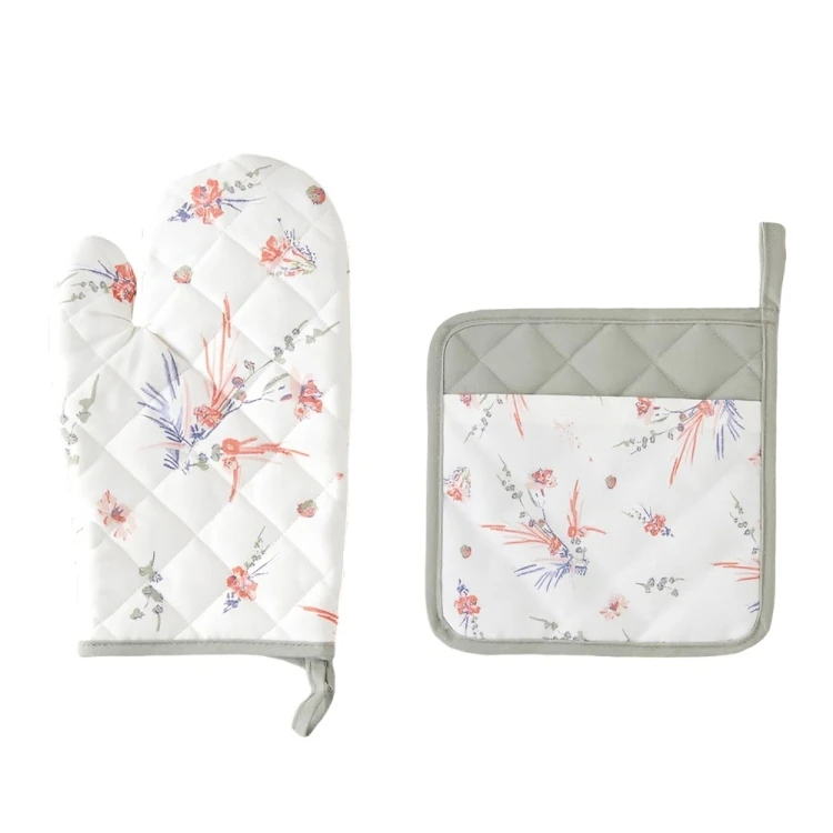 ست دستگیره و دستکش فر انگلیش هوم مدل Chimera بسته دو عددی