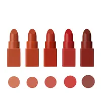 رژ لب جامد کالر کستل شماره 5 مجموعه 5 عددی