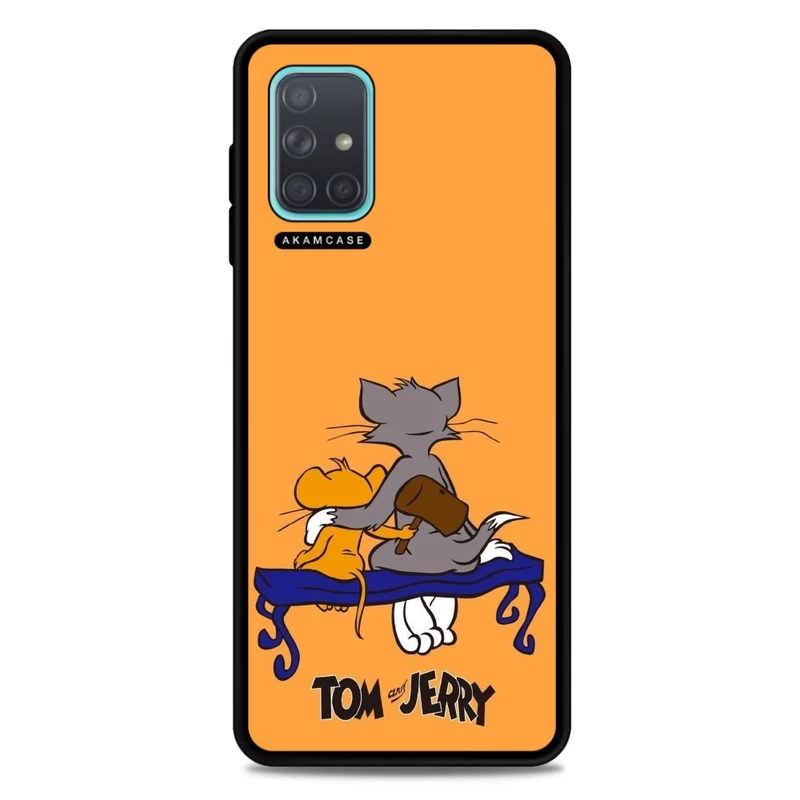 کاور آکام مدل AMC-WSGA71-TOM & JERRY12 مناسب برای گوشی موبایل سامسونگ Galaxy A71