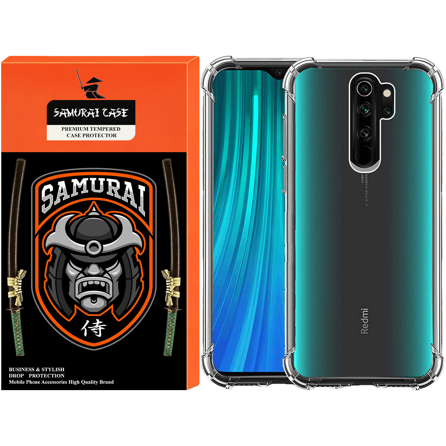 کاور سامورایی مدل Airbag مناسب برای گوشی موبایل شیائومی Redmi Note 8 Pro