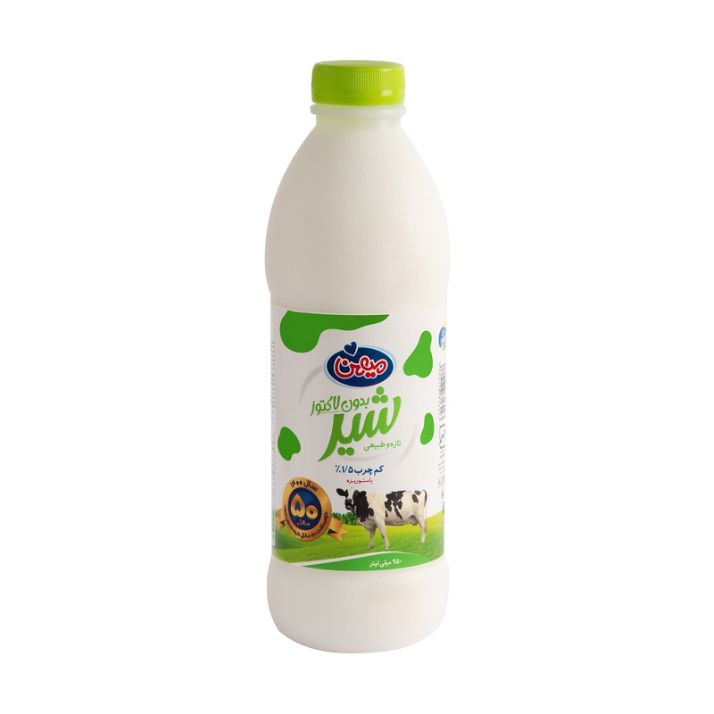 شیر کم چرب بدون لاکتوز میهن - 950 میلی لیتر