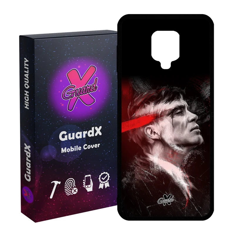 کاور گارد ایکس طرح Peaky Blinders مدل Glass10398 مناسب برای گوشی موبایل شیائومی Redmi Note 9S / Note 9 Pro / Note 9 Pro Max