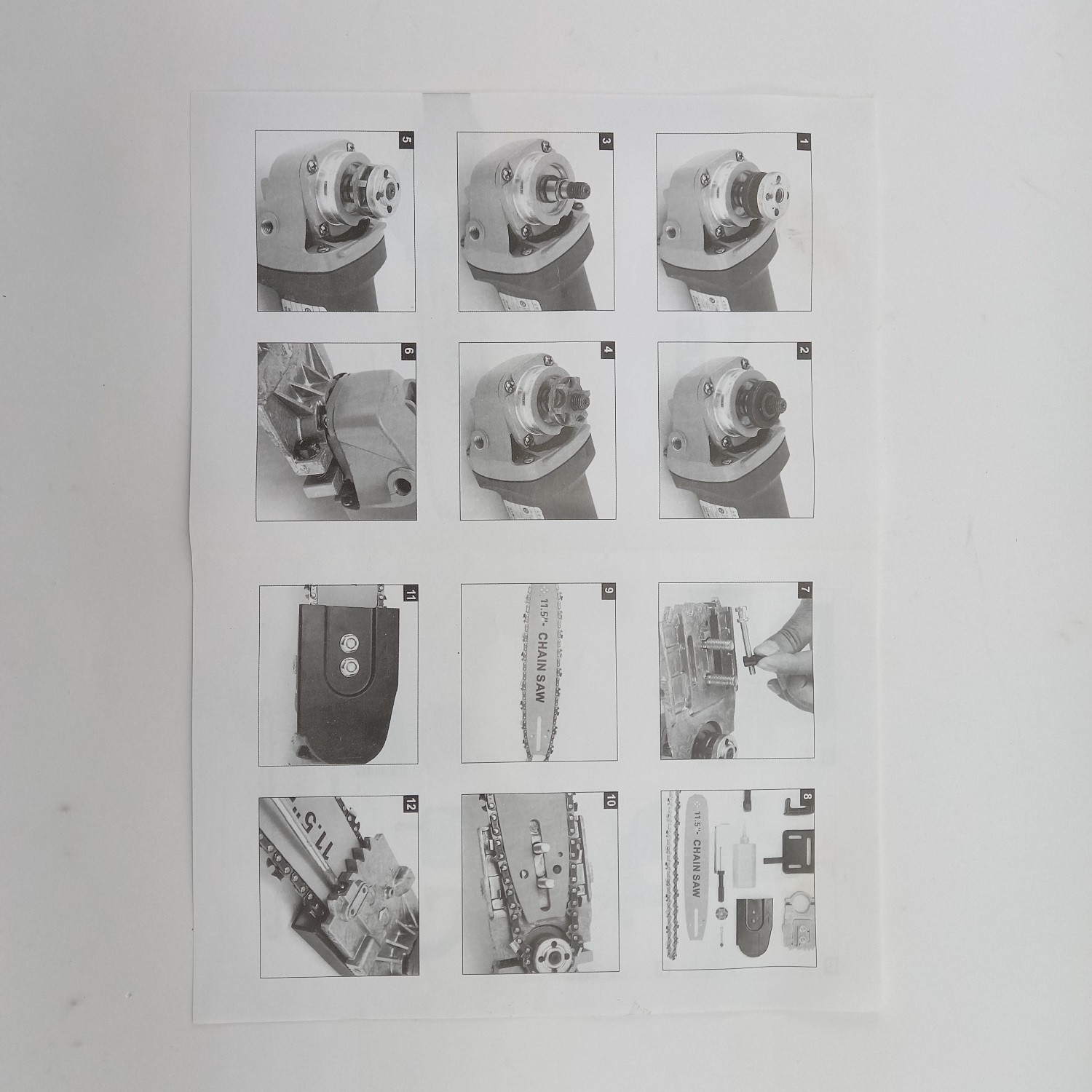 تبدیل مینی فرز به اره زنجیری برقی آپ اسپریت مدل UPS - 11.5 تبدیل مینی فرز به اره زنجیری برقی آپ اسپریت مدل UPS - 11.5