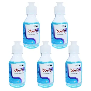  محلول ضدعفونی کننده دست بهوزان مدل Ceptizan-83 حجم 120 میلی لیتر بسته 5 عددی