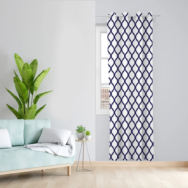 پرده طرح مدرن مدل مخمل پانچی کد 4750 z سایز 140x200 سانتی متر