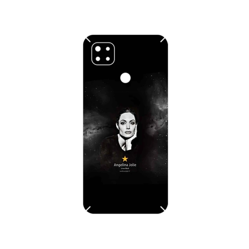 برچسب پوششی ماهوت مدل Angelina Jolie مناسب برای گوشی موبایل شیائومی Redmi 9 Activ
