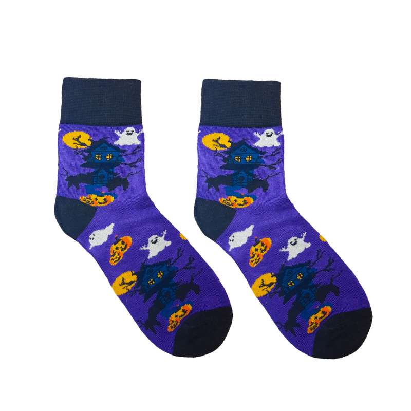 جوراب بچگانه مدل Happy Halloween