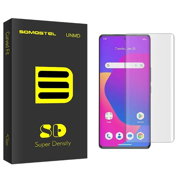 محافظ صفحه نمایش سوماستل مدل SD UV مناسب برای گوشی موبایل داریا Bond 5G UAE edition