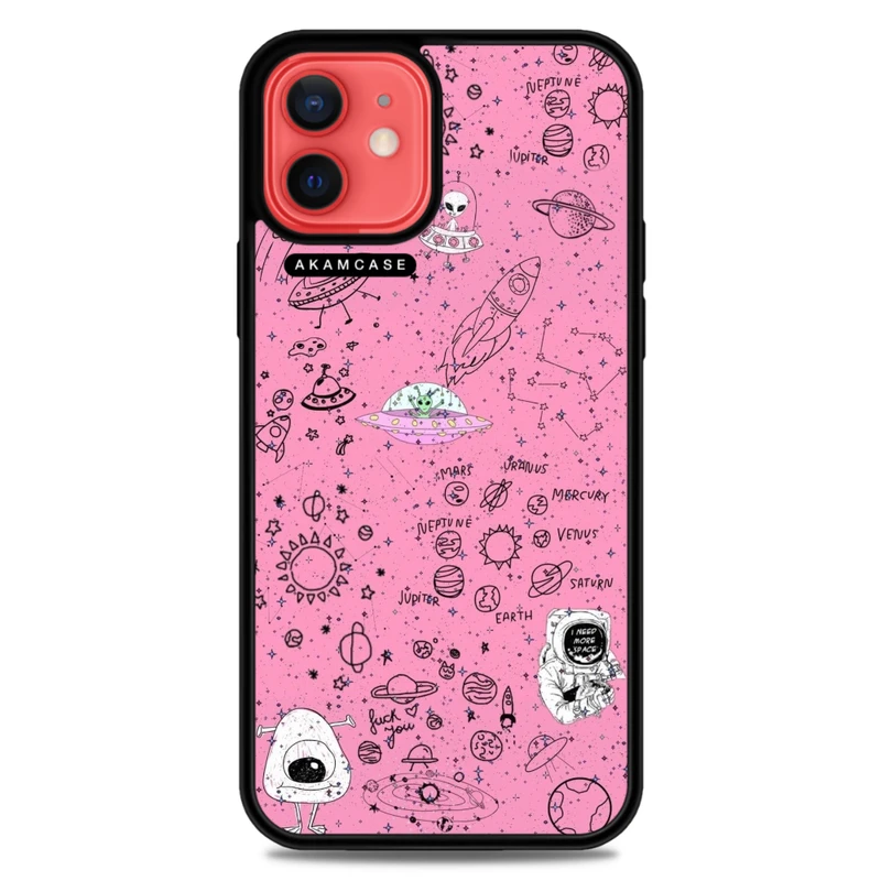 کاور آکام مدل AMC-WA12-PINK-6 مناسب برای گوشی موبایل اپل iPhone 12