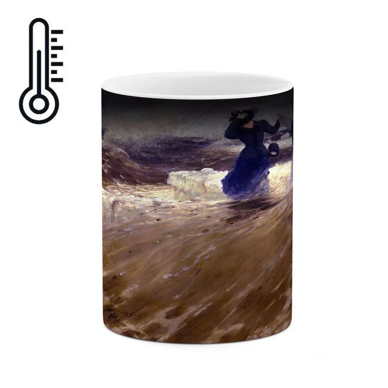 ماگ حرارتی کاکتی مدل نقاشی کد mgh13674