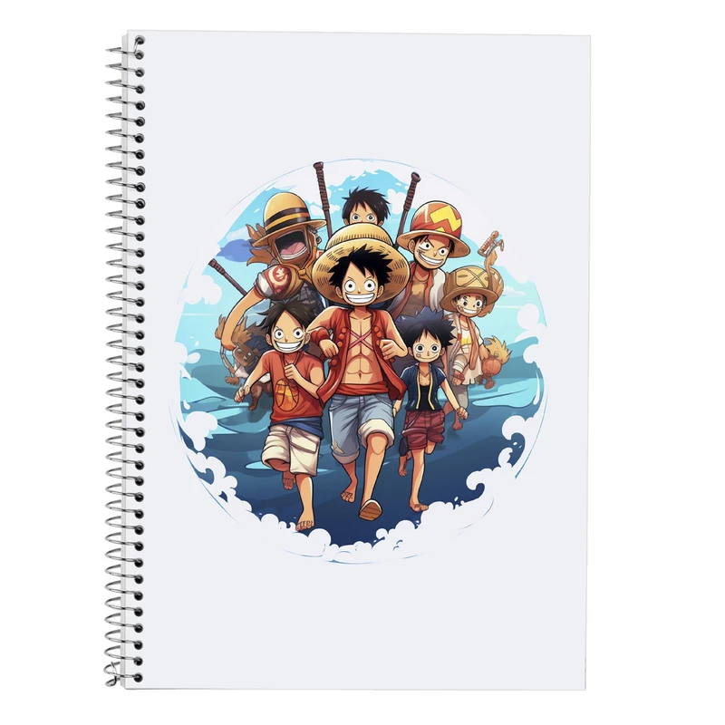 دفتر لغت 50 برگ مدوپد طرح وان پیس One Piece کد DF11605