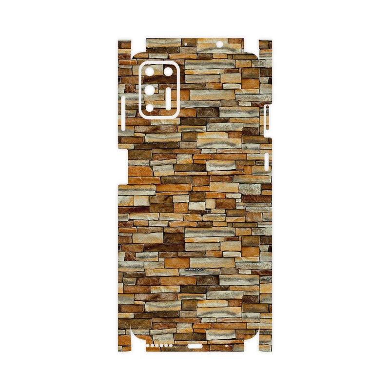 برچسب پوششی ماهوت مدل brickwall-FullSkin مناسب برای گوشی موبایل موتورولا Moto G9 Plus