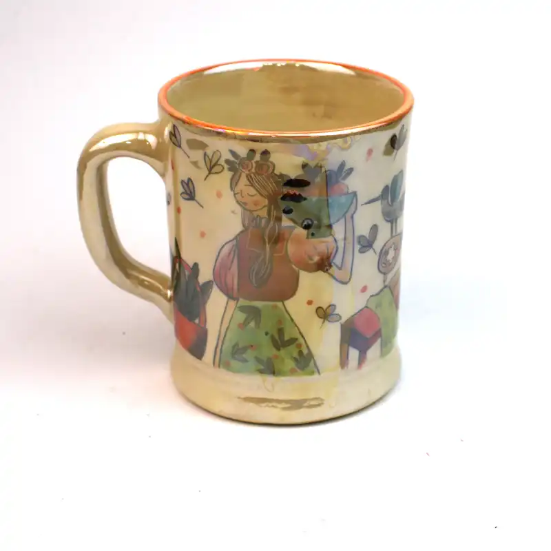 لیوان سرامیکی مدل لاستر