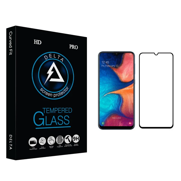 محافظ صفحه نمایش دلتا مدل Fit مناسب برای گوشی موبایل سامسونگ Galaxy A20