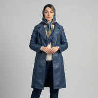 کت چرم زنانه السانا مدل هرمینا کد 235005