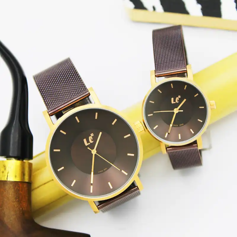 ست ساعت مچی عقربه ای زنانه و مردانه مدل 04139j