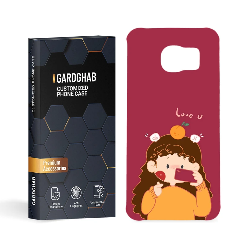 کاور گارد قاب مدل دخترانه مناسب برای گوشی موبایل سامسونگ Galaxy S6 Edge