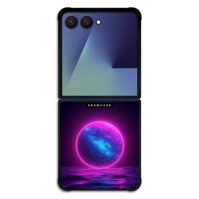 کاور آکام مدل AMC-WSGZFLIP7-NEON-5 مناسب برای گوشی موبایل سامسونگ Galaxy Z Flip 7