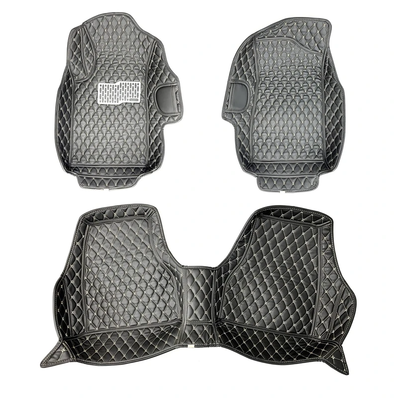 کفپوش پنج‌ بعدی خودرو مدل گلدوزی مناسب برای سمند و سمند LX