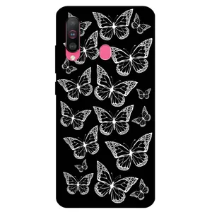 Megafone 7244 Cover Suitable For Samsung Galaxy A60 / M40  Mobile Phone