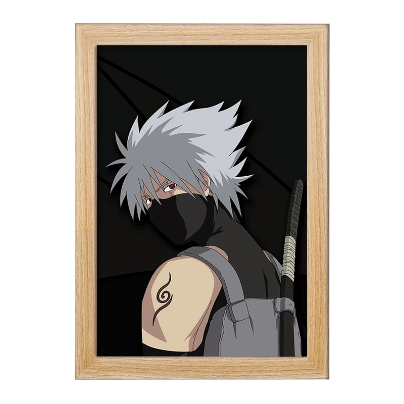 تابلو خندالو مدل هاتاکه کاکاشی انیمه ناروتو Naruto  کد 11260