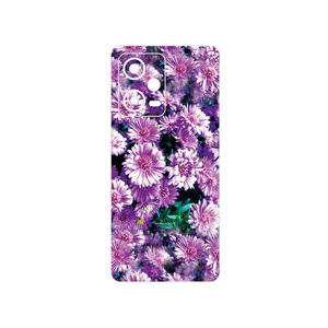 MAHOOT Purple_Flower Cover Sticker for Xiaomi Redmi Note 12 Pro