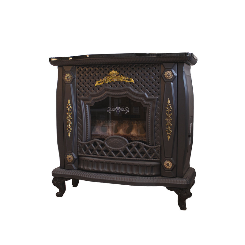 بخاری گازی مدل 30000 شومینه ای طرح حصیری الماس گاز