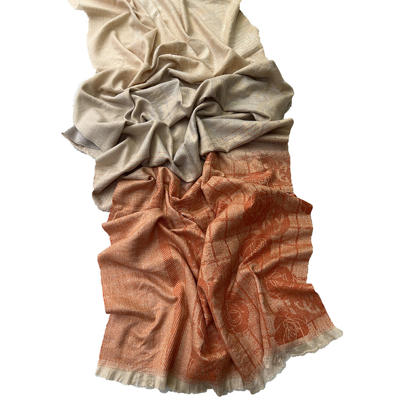 شال زنانه مدل موهر گرم