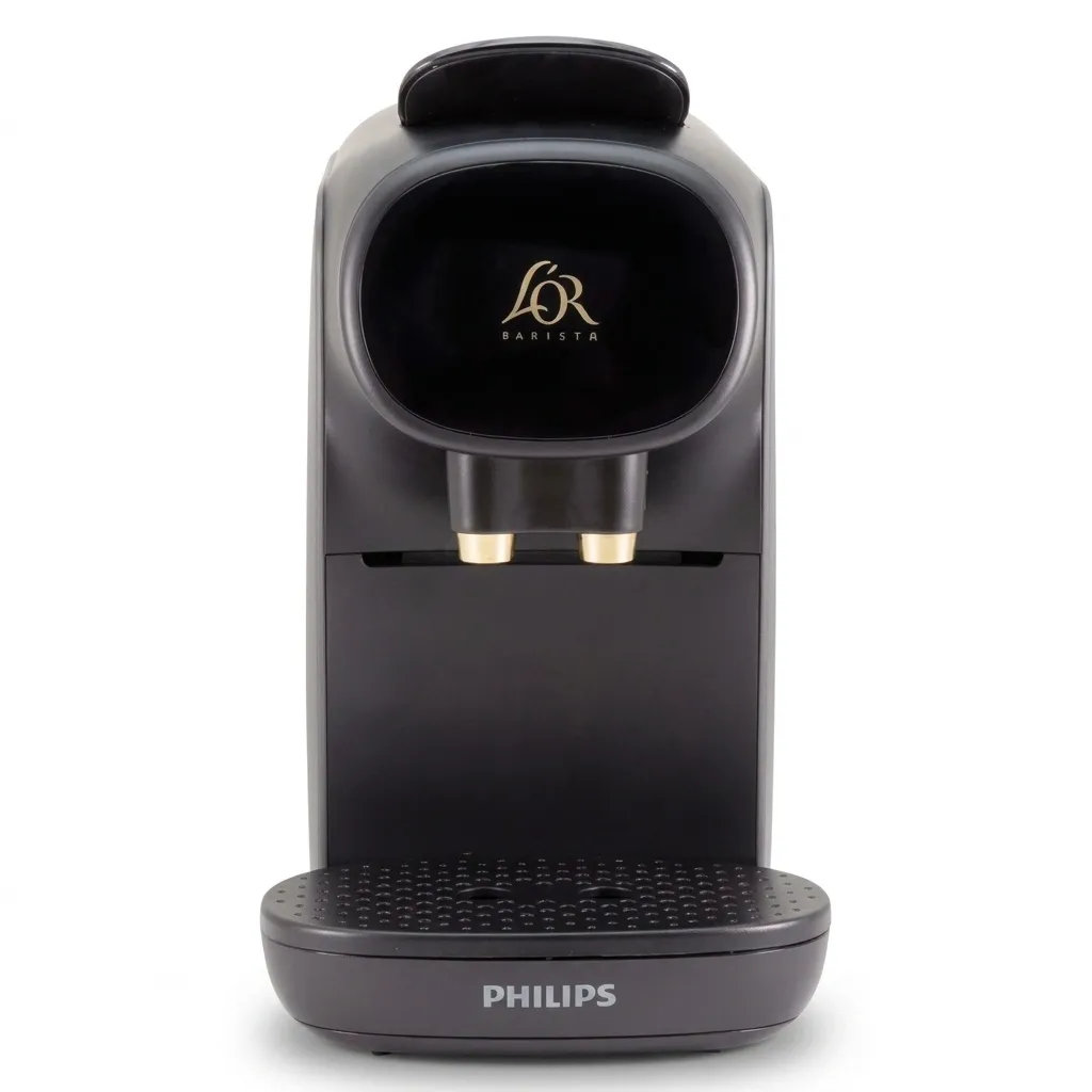 اسپرسو ساز خانگی 0.8 لیتری فیلیپس مدل Lor Barista Sublime LM9012، تمام اتوماتیک با مصرف کپسول قهوه، مناسب تهیه اسپرسو، ریسترتو، لانگو و امریکانو، دارای دو عدد نازل قهوه