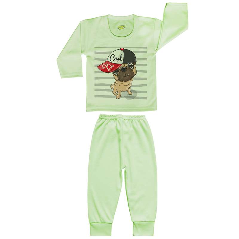 ست تی شرت و شلوار نوزادی کارانس مدل SBSG-3120