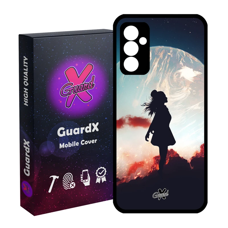 کاور گارد ایکس طرح دختر مدل Glass10195 مناسب برای گوشی موبایل سامسونگ Galaxy A15 4G / A15 5G